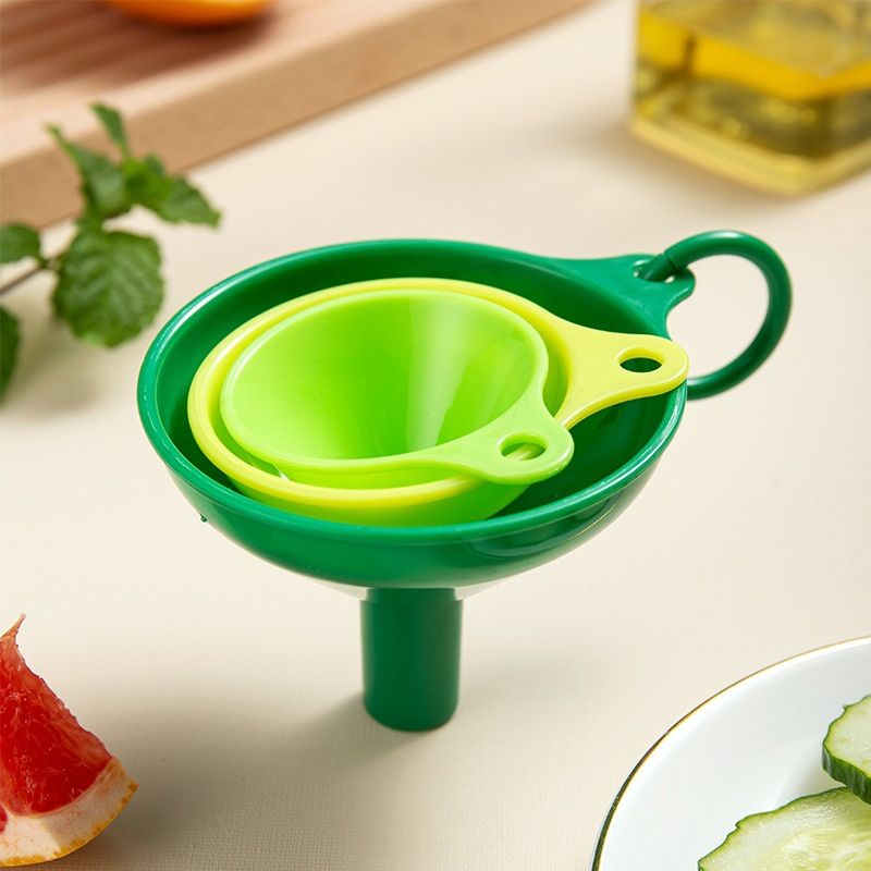 Kitchen Gadgets Set - 3Pcs Set Kitchen Funnel Dispenser Multifunctional