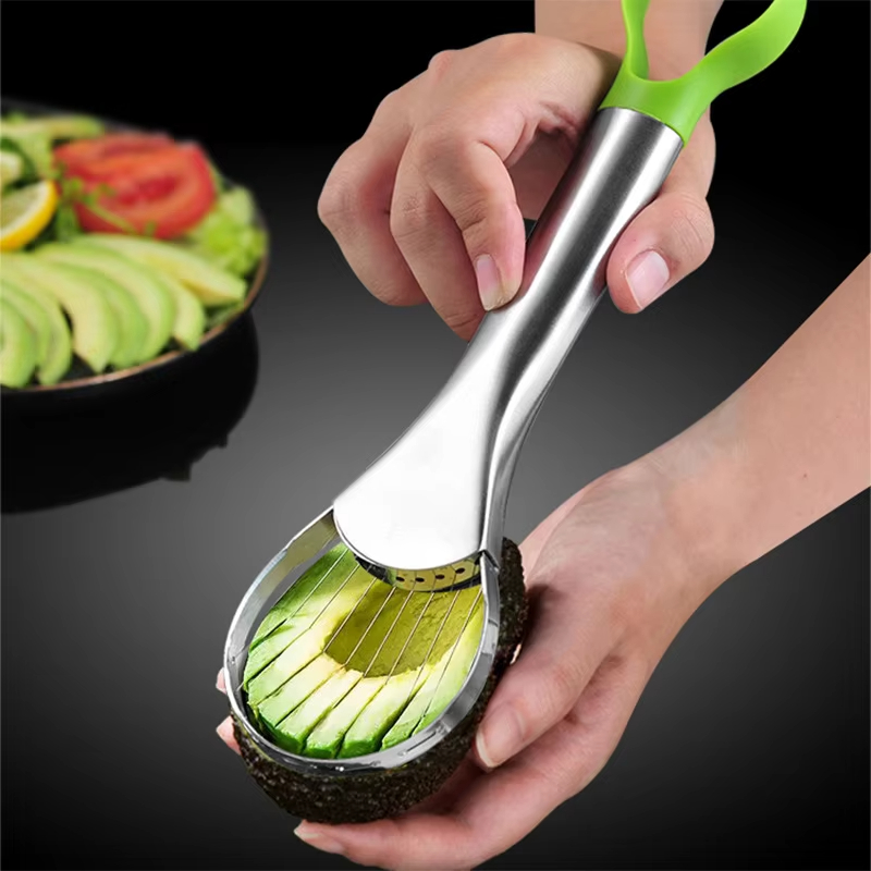 Avocado Slicer Tool - Avocado Slicer 2 In 1 Stainless