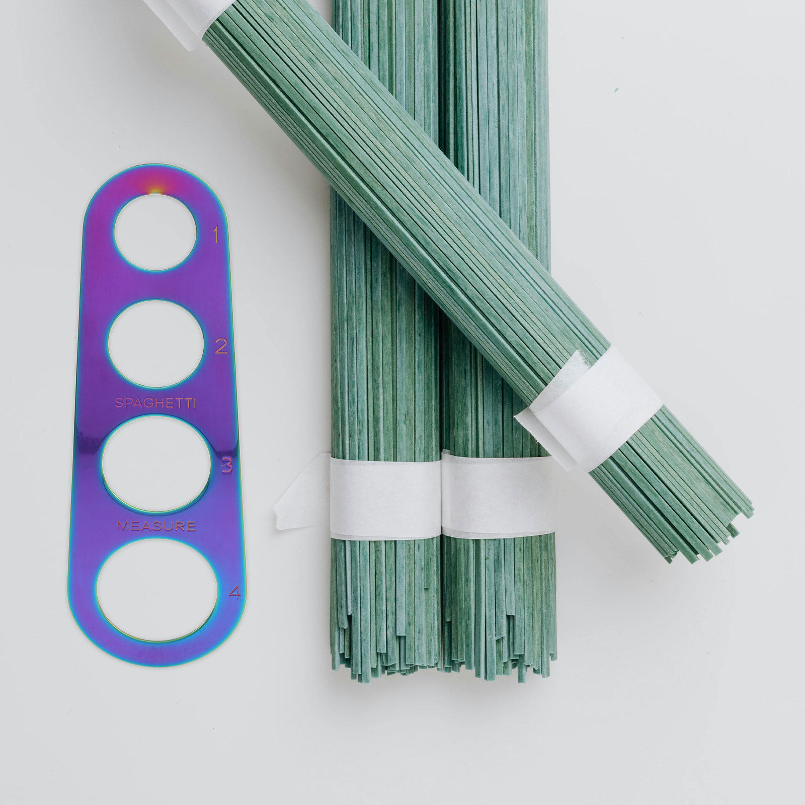 Pasta Measuring Tool - 430 Stainless Steel Pasta Measurer Vibrant