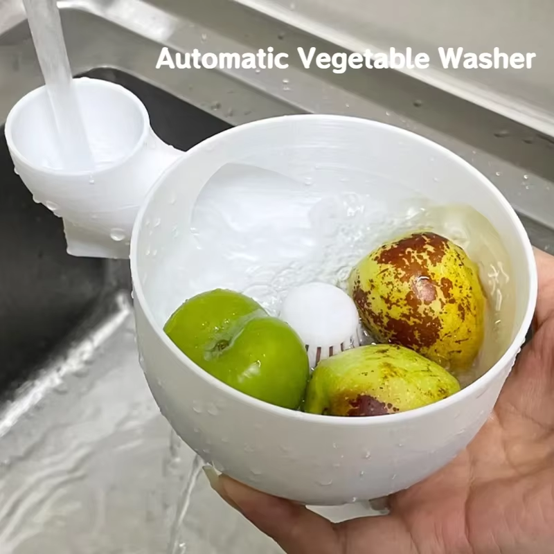 Kitchen Gadgets To 3D Print - Automatic Vegetable Washer 3D Printed Berries