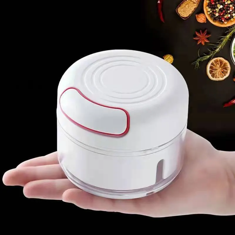 Quirky Kitchen Gadgets - Plastic Garlic Crusher Press Vegetable Cutter