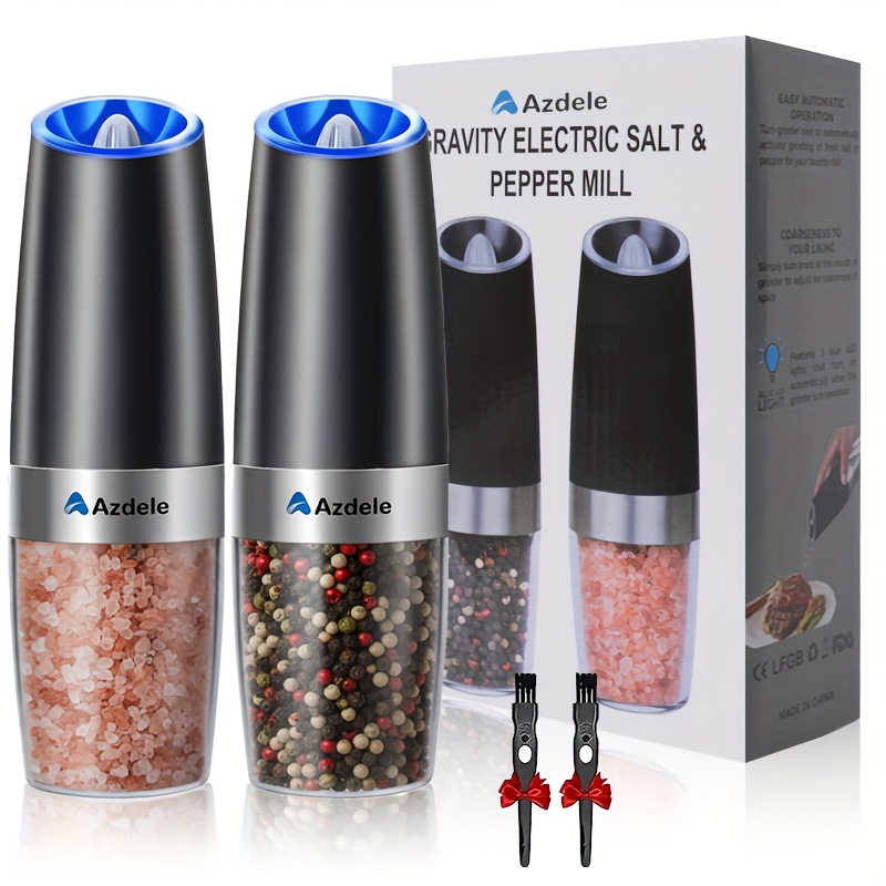Kitchen Gadgets In China - 2pcs Gravity-sensing Electric Salt And Pepper