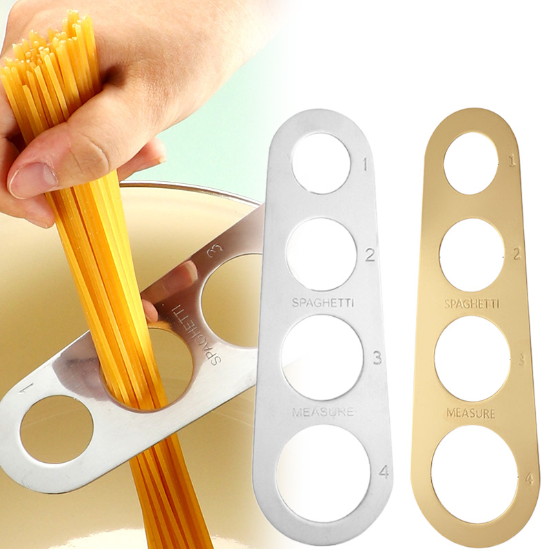 Pasta Measuring Tool - Stainless Steel Spaghetti Measurer Pasta Noodle