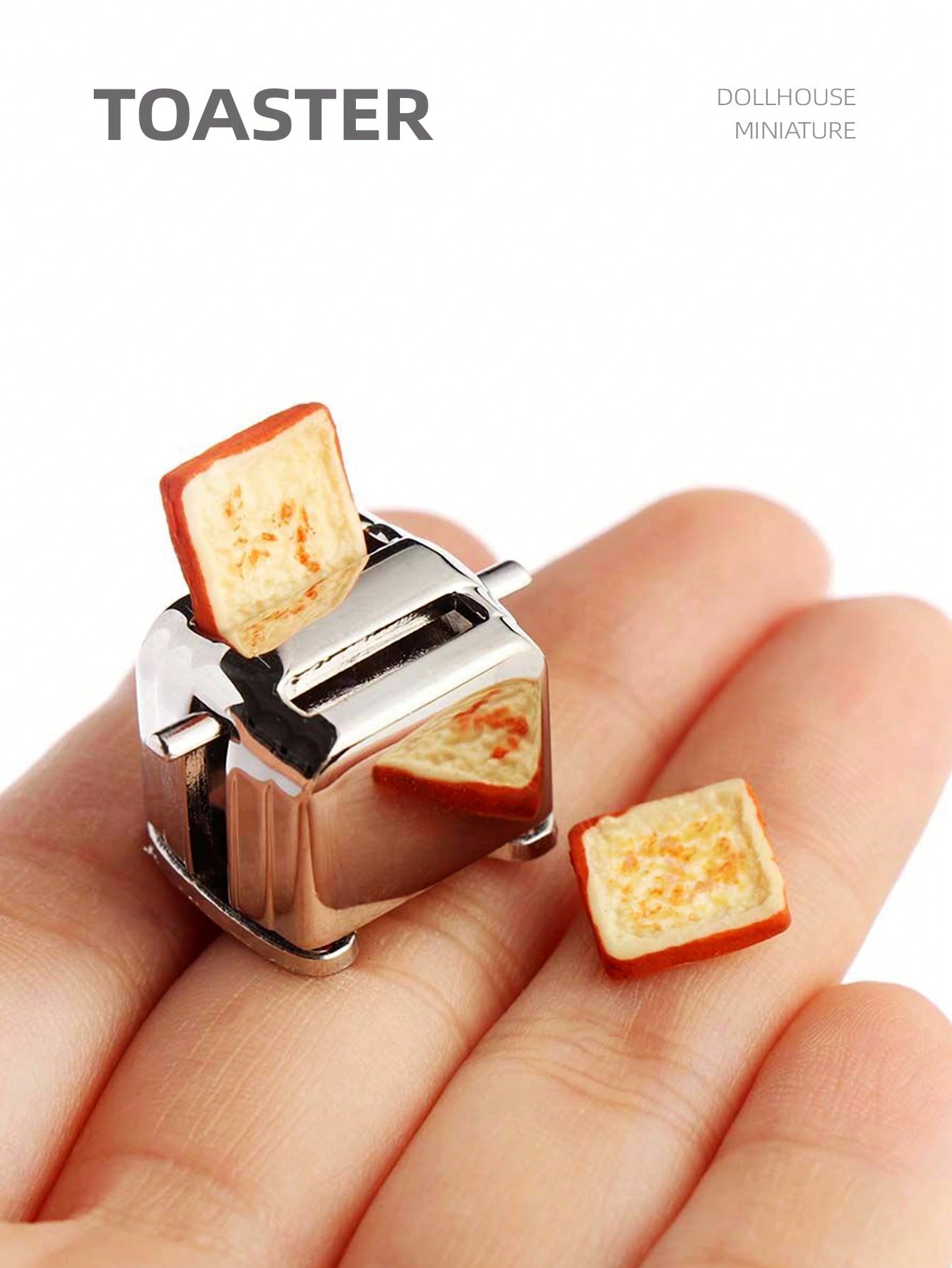 1:12 Dollhouse Miniature Toast – обзор и цена Kitchen Gadgets Small