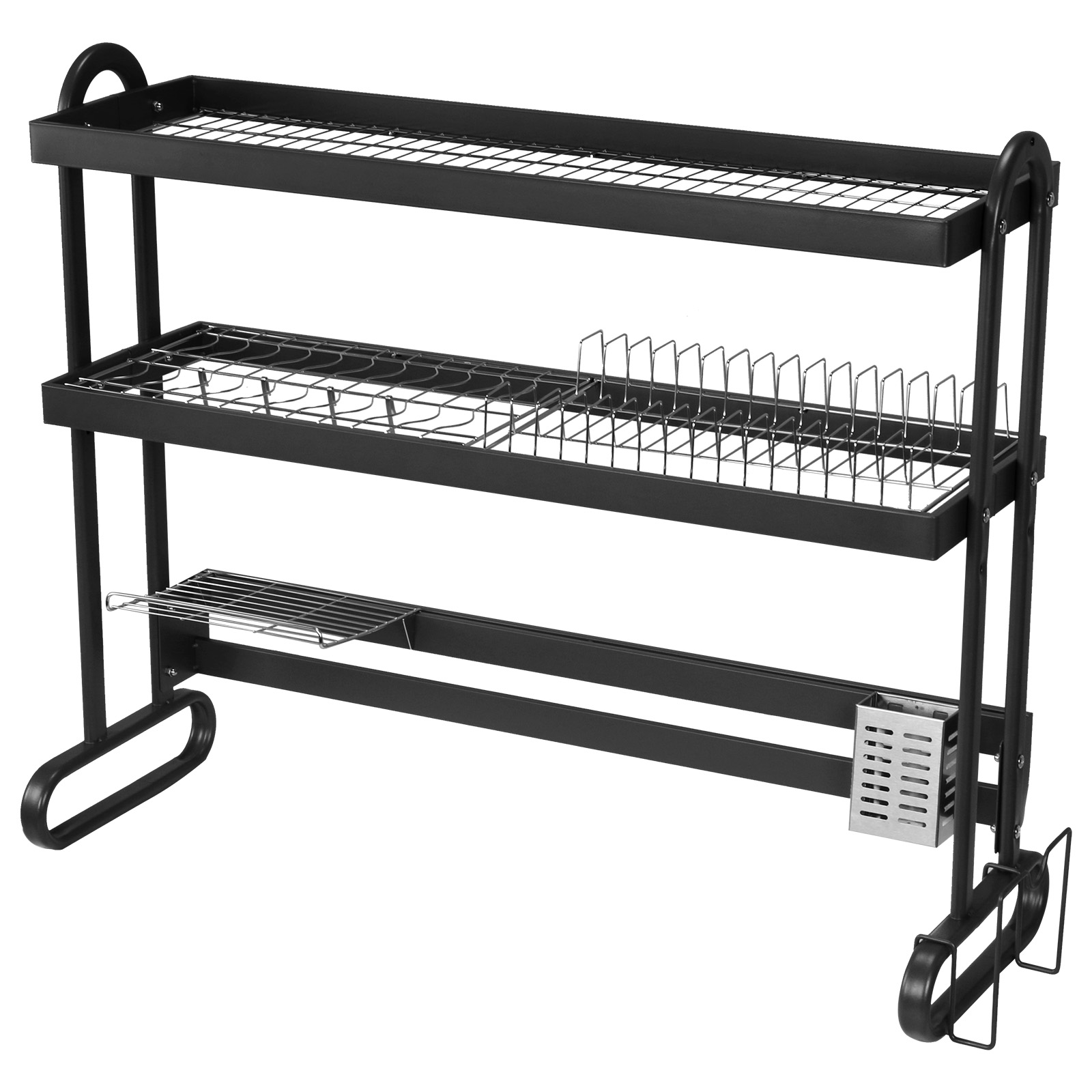 Stainless Steel Dish Drainer w – обзор и цена Kitchen Utensil Holder