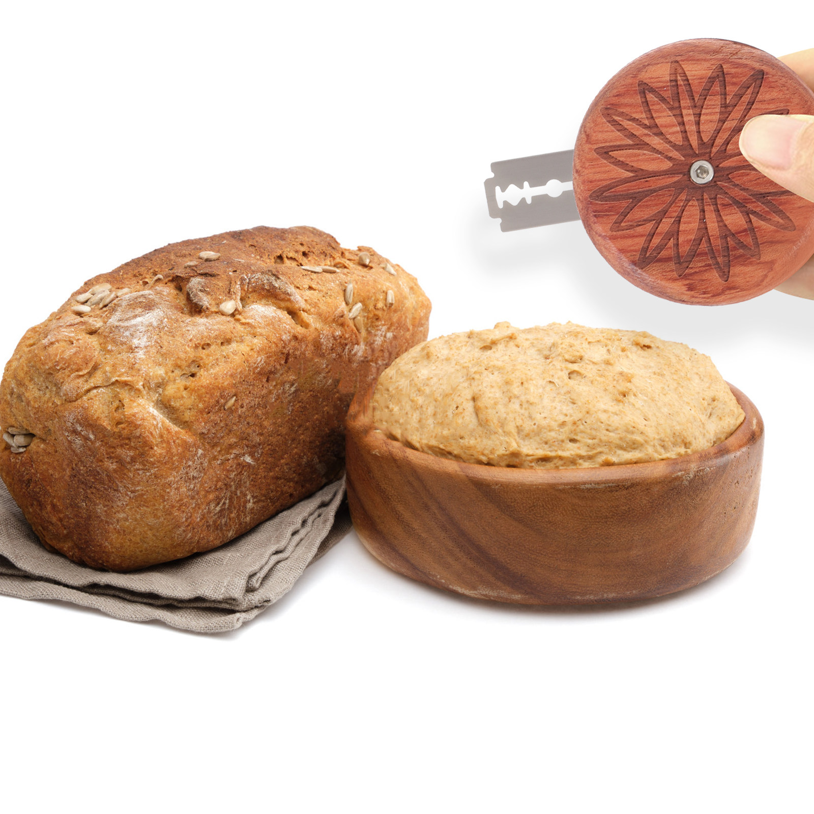 1 Set Of Wooden Bread Scoring  – обзор и цена Kitchen Gadgets Set