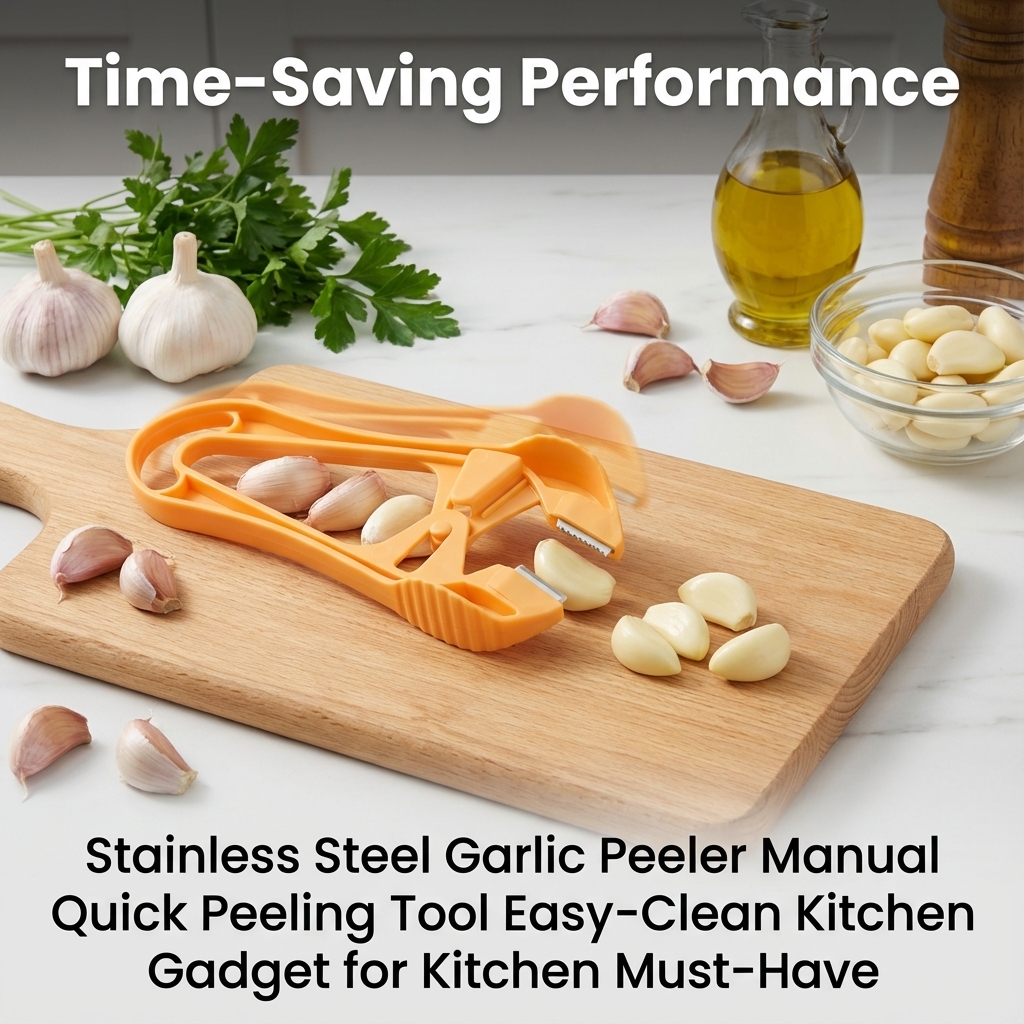 Stainless Steel Garlic Peeler  – обзор и цена Kitchen Gadgets For Chefs