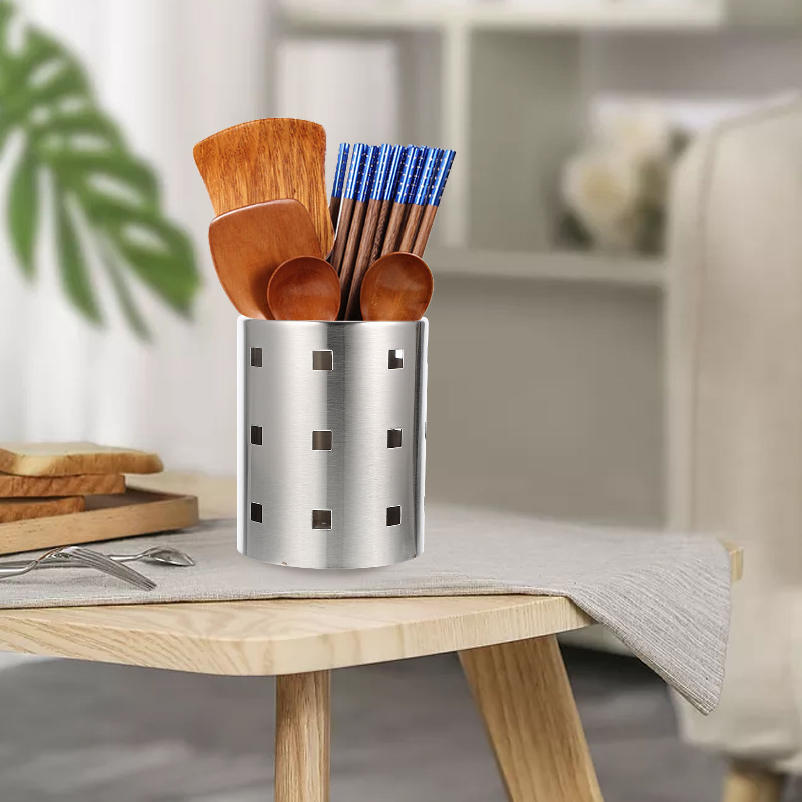 Stainless Steel Chopstick Hold – обзор и цена Kitchen Utensil Holder