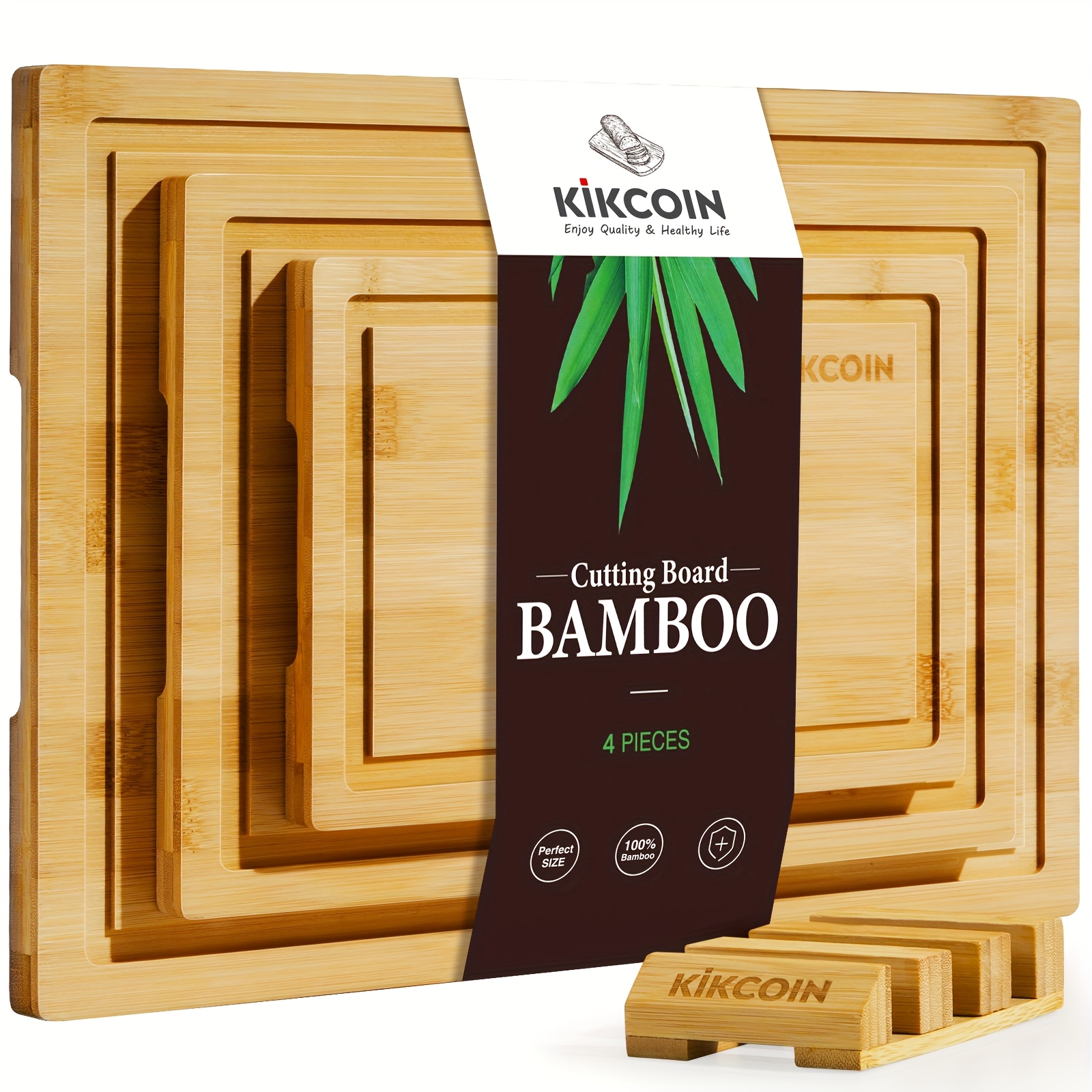 4pcs Oversized Bamboo Cutting  – обзор и цена Kitchen Gadgets In China