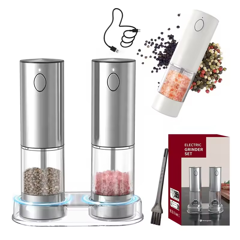 1/2PCS Electric Salt And Peppe – обзор и цена Kitchen Gadgets Design