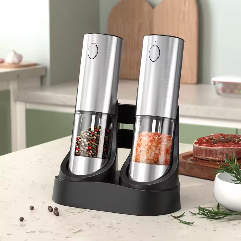 1/2PCS Electric Salt And Peppe – обзор и цена Kitchen Gadgets Design