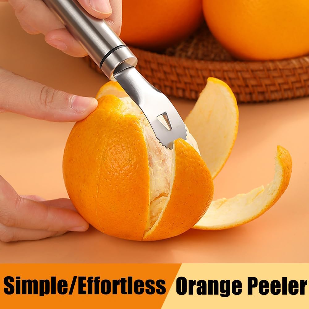 Stainless Steel Orange Peeler  – обзор и цена Kitchen Gadgets Peeler