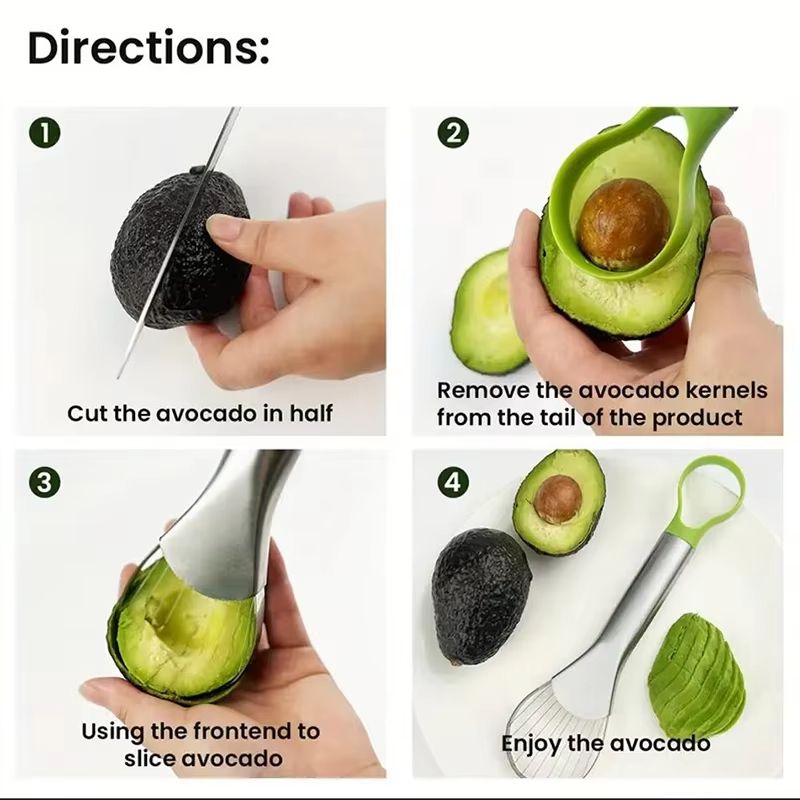Avocado Slicer 2 In 1 Stainles – обзор и цена Avocado Slicer Tool