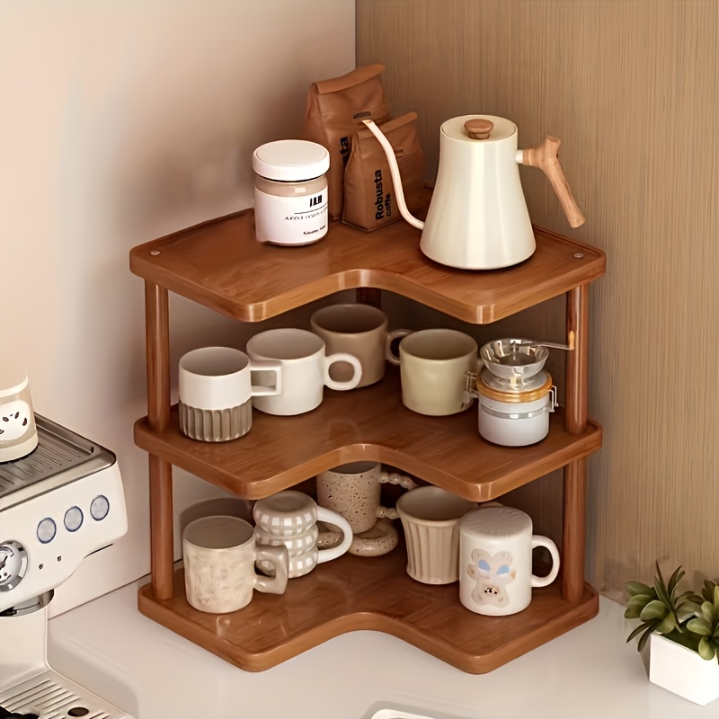 1pc Triangular Corner Storage  – обзор и цена Kitchen Gadgets In China