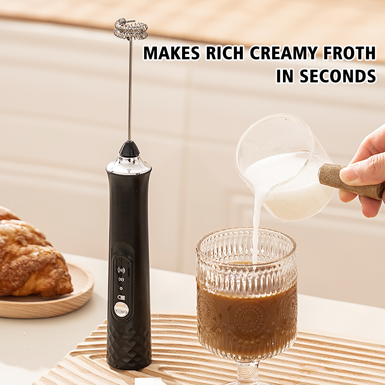 Powerful Electric Milk Frother – обзор и цена Quirky Kitchen Gadgets