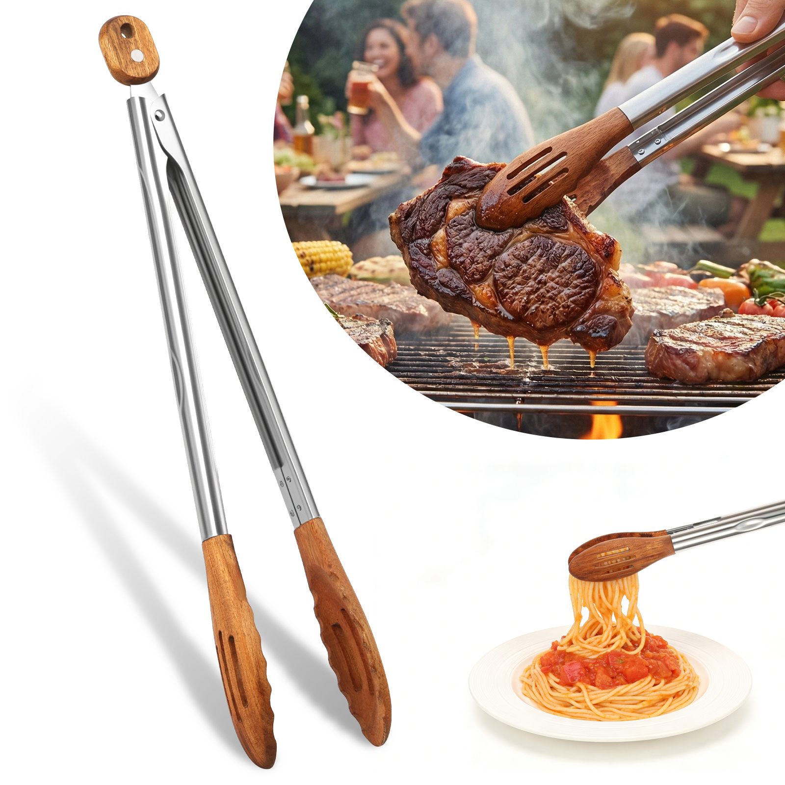 Wooden Kitchen Cooking Tongs B – обзор и цена Kitchen Gadgets Design