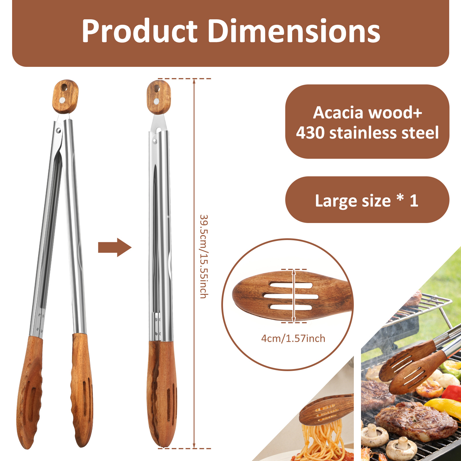 Wooden Kitchen Cooking Tongs B – обзор и цена Kitchen Gadgets Design