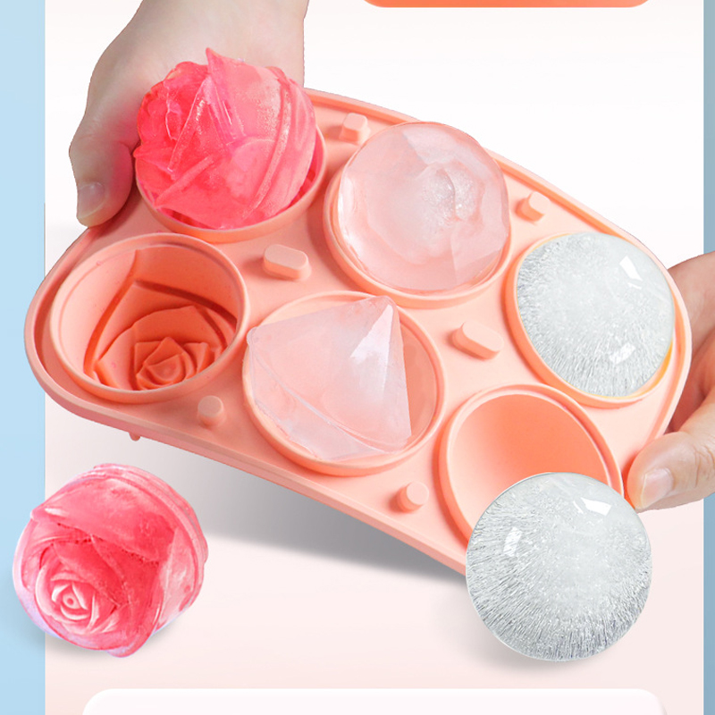 3D Rose Diamond Round Ice Cube – обзор и цена Kitchen Utensil Holder