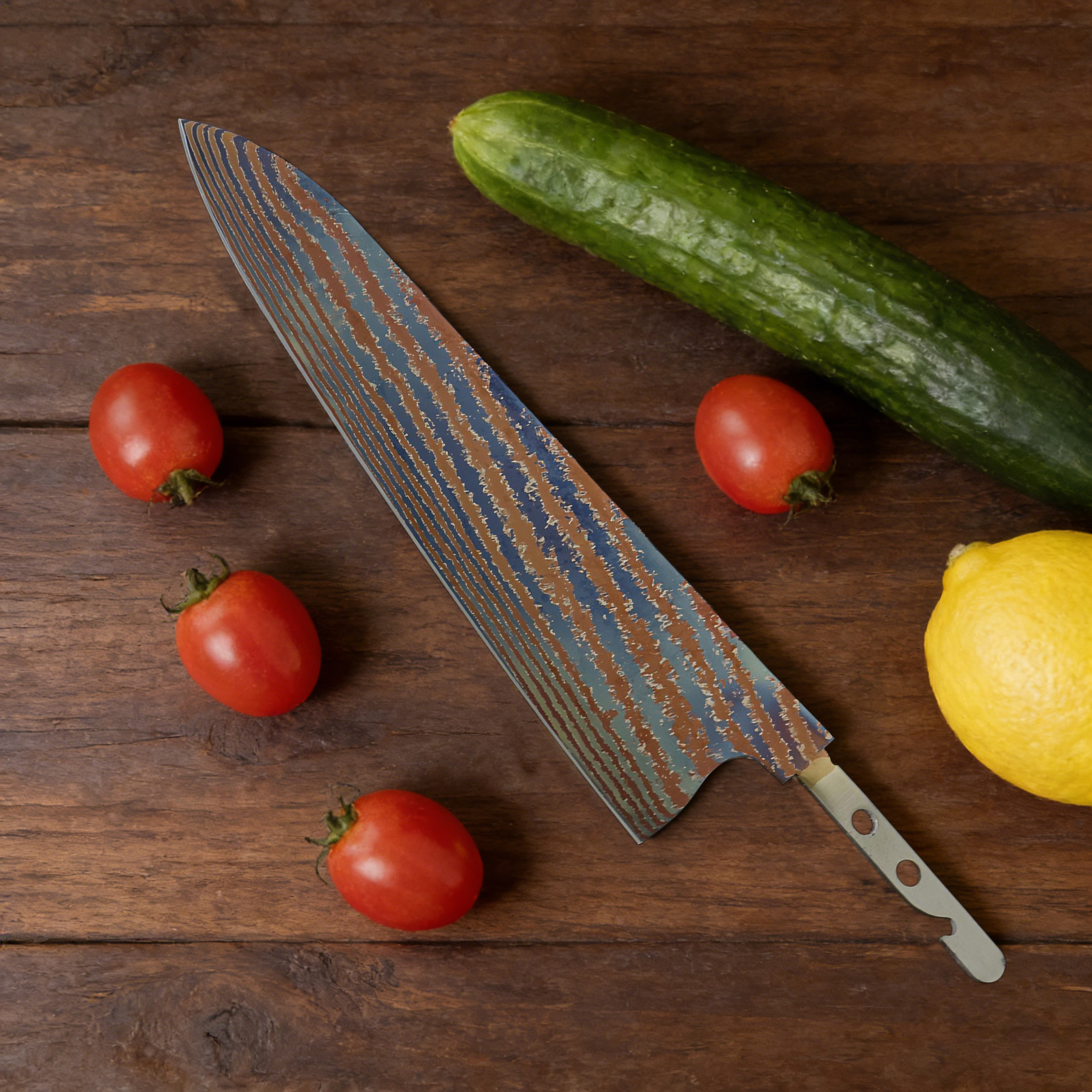 1PC,Chef Knife Blank Blade DIY – обзор и цена Kitchen Gadgets For Chefs