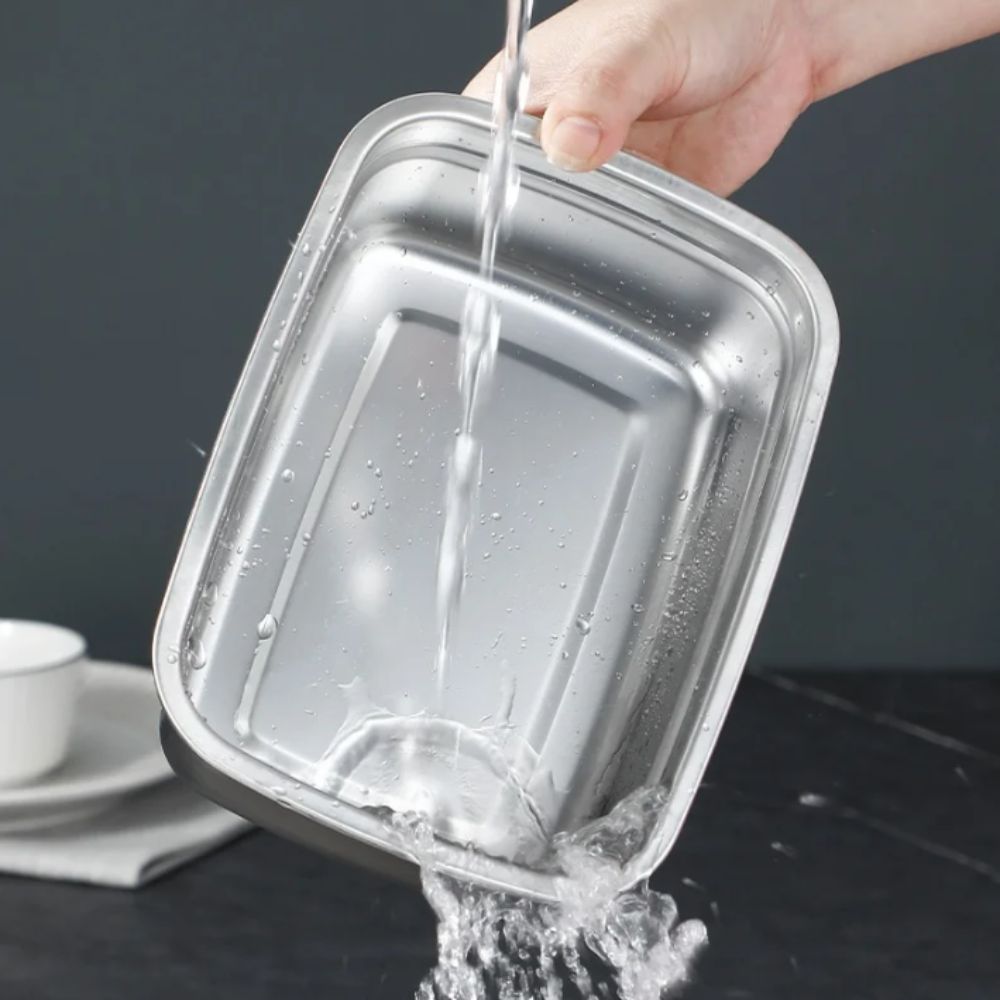 Stainless Steel Lunch Box Bent – обзор и цена Quirky Kitchen Gadgets