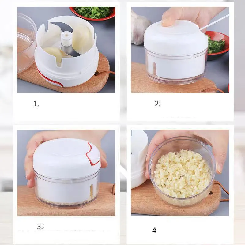 Plastic Garlic Crusher Press V – обзор и цена Quirky Kitchen Gadgets