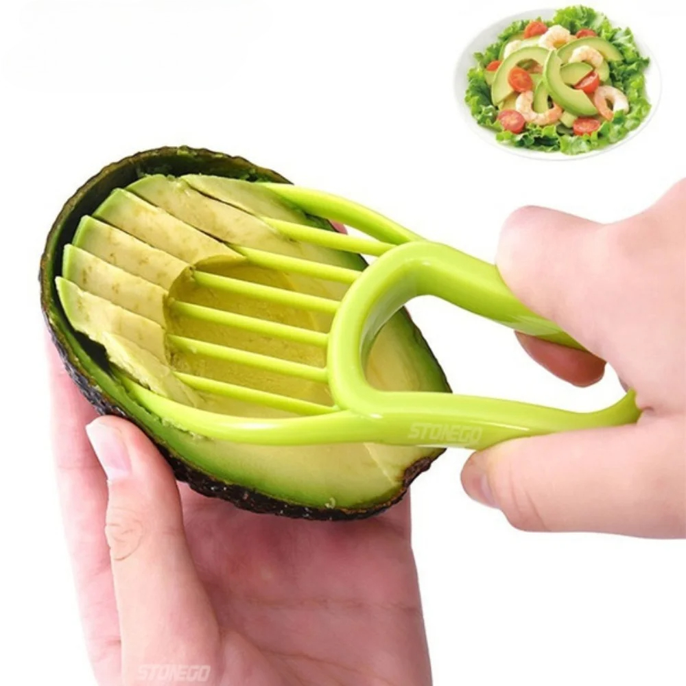 1PC 3 in 1 Green Avocado Slice – обзор и цена Avocado Slicer Tool