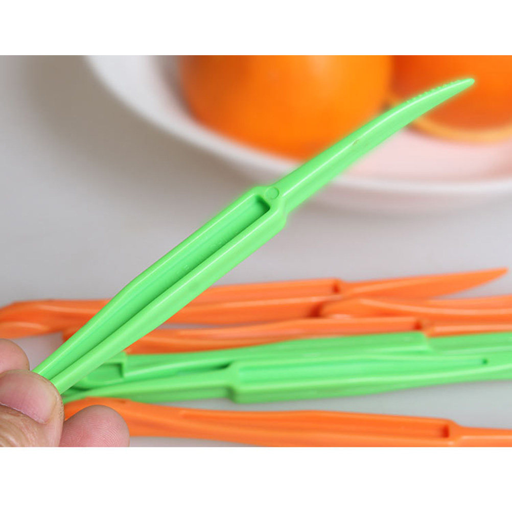 5Pcs Premium Plastic Orange Pe – обзор и цена Kitchen Gadgets Peeler