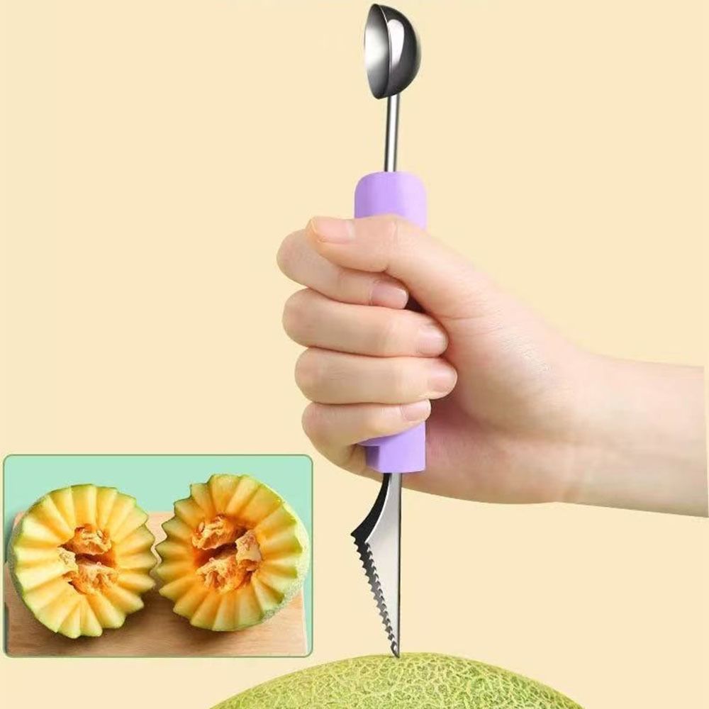 3 in 1 Melon Scoops Double-Hea – обзор и цена Kitchen Gadgets Peeler