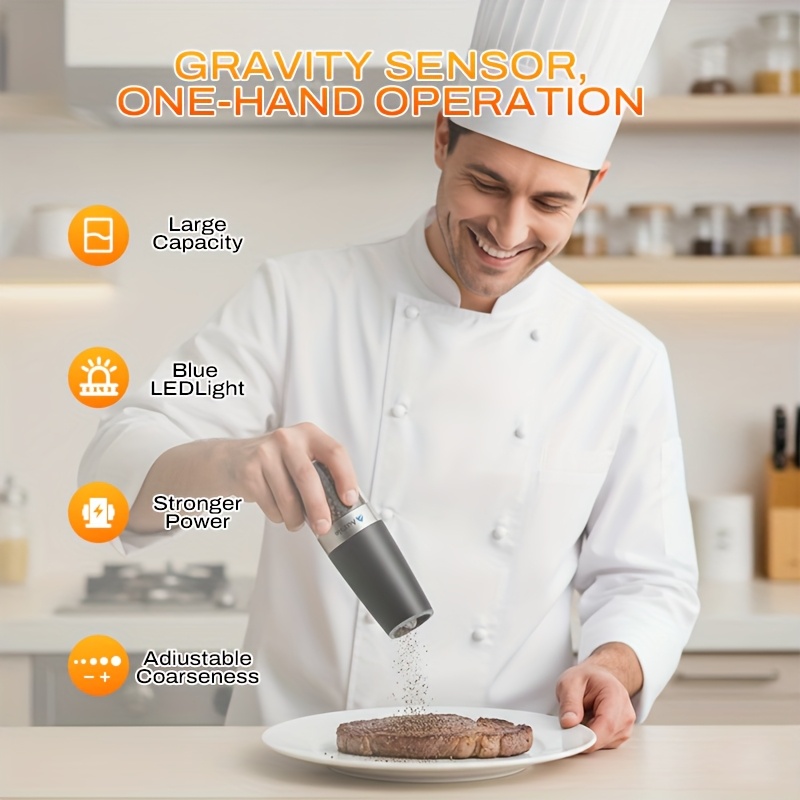 2pcs Gravity-sensing Electric  – обзор и цена Kitchen Gadgets In China