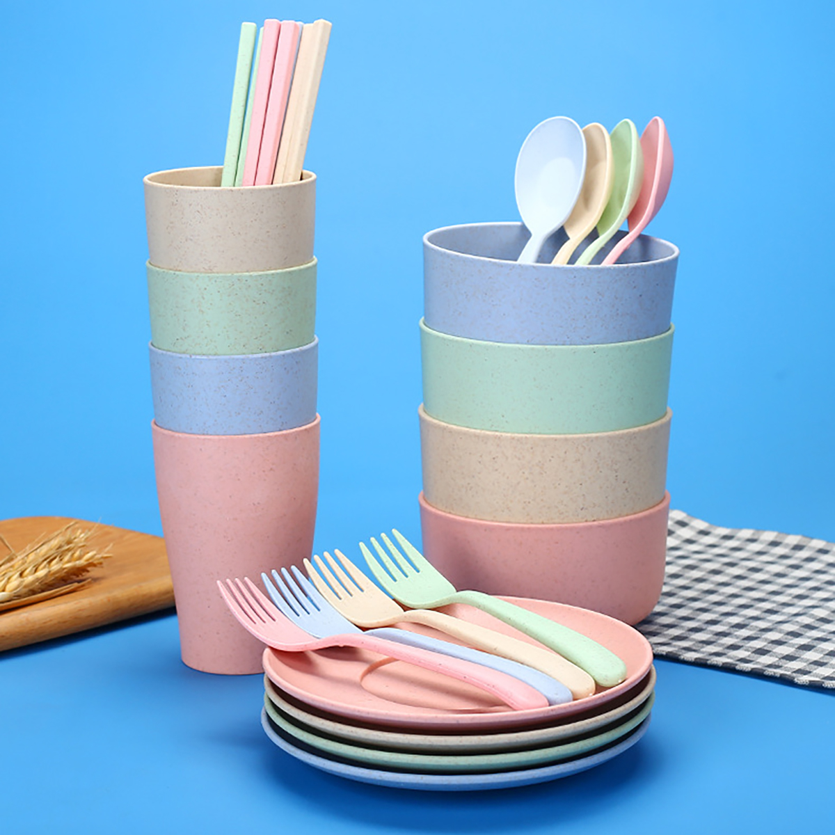 Fork Spoon Chopsticks Bowls Cu – обзор и цена Kitchen Gadgets Set