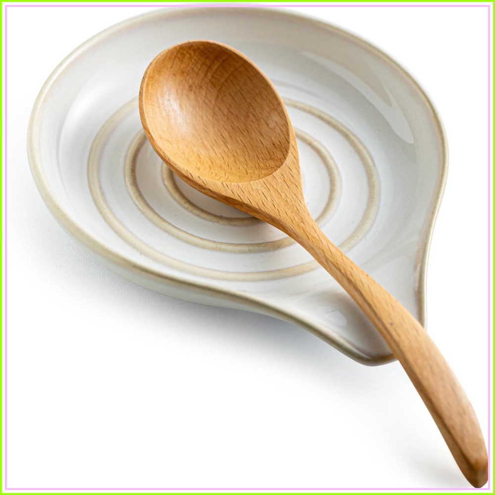 Large Ceramic Spoon Rest for K – обзор и цена Kitchen Utensil Holder