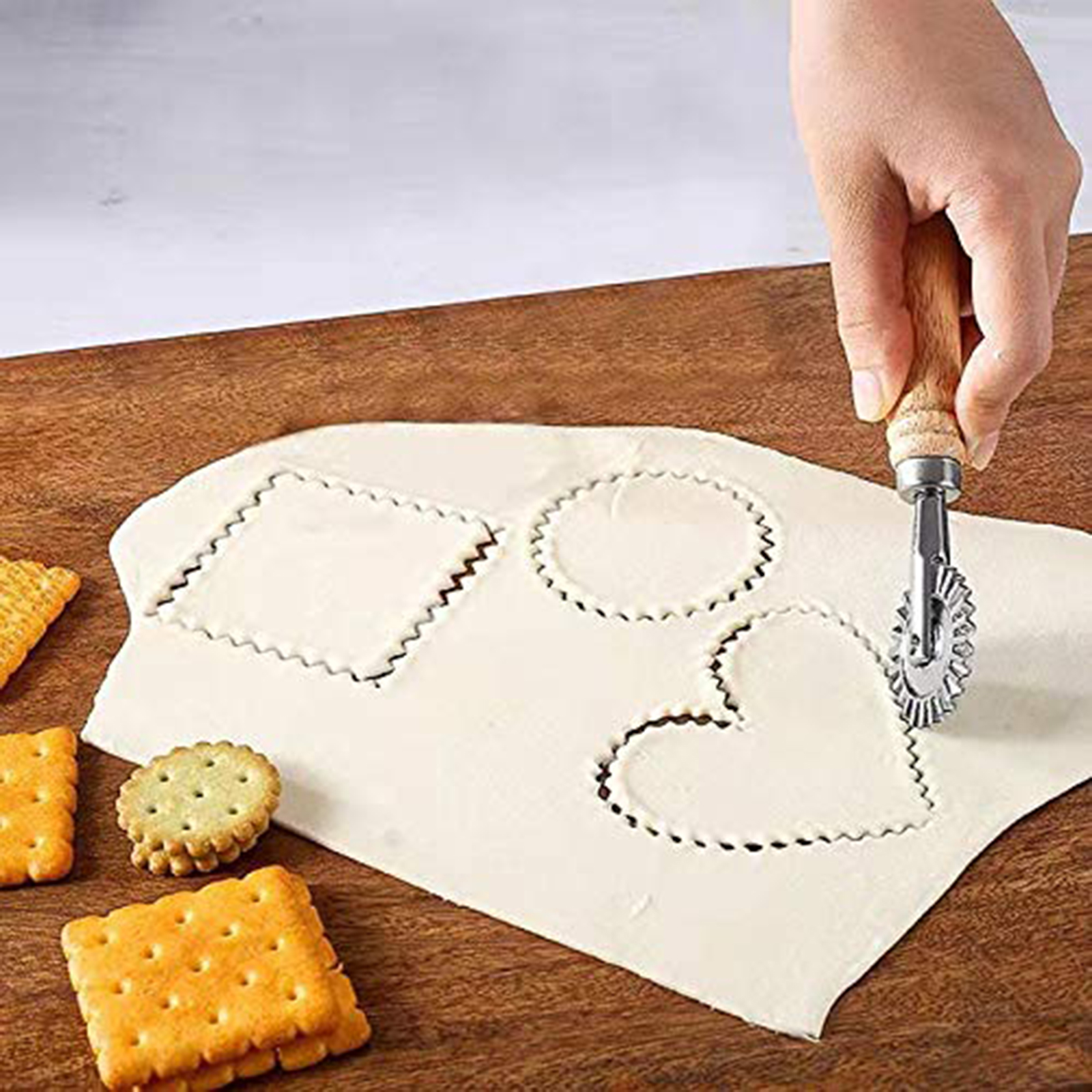 Fusiontec Pastry Wheel Cutter  – обзор и цена Pasta Measuring Tool