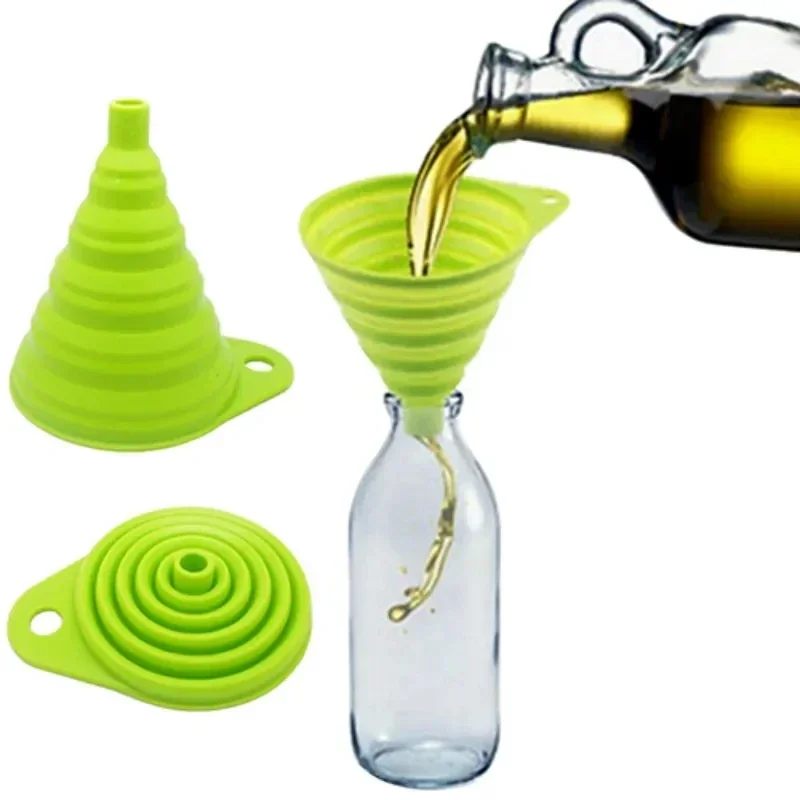 1/4PCS Silicone Collapsible Fu – обзор и цена Kitchen Gadgets Small