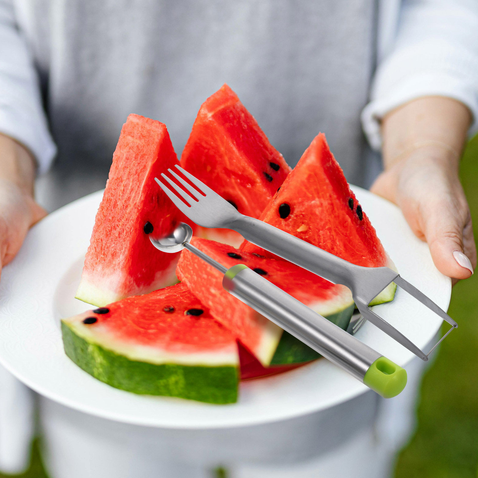 1 Set Of Metal Watermelon Slic – обзор и цена Kitchen Gadgets Set