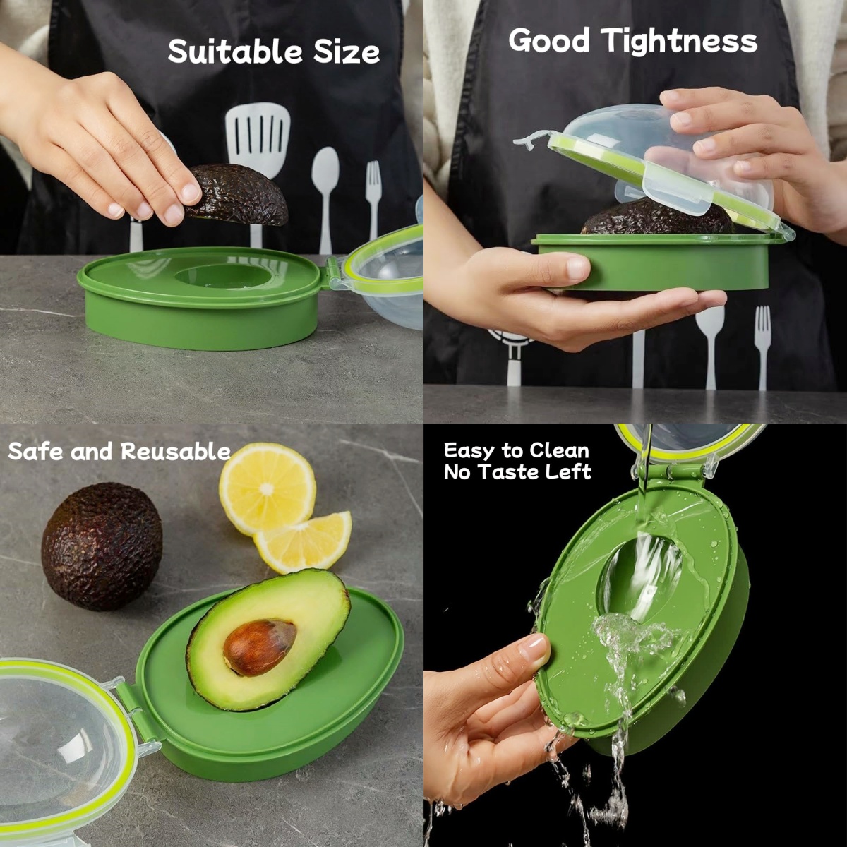 Avocado Storage Box Reusable C – обзор и цена Avocado Slicer Tool