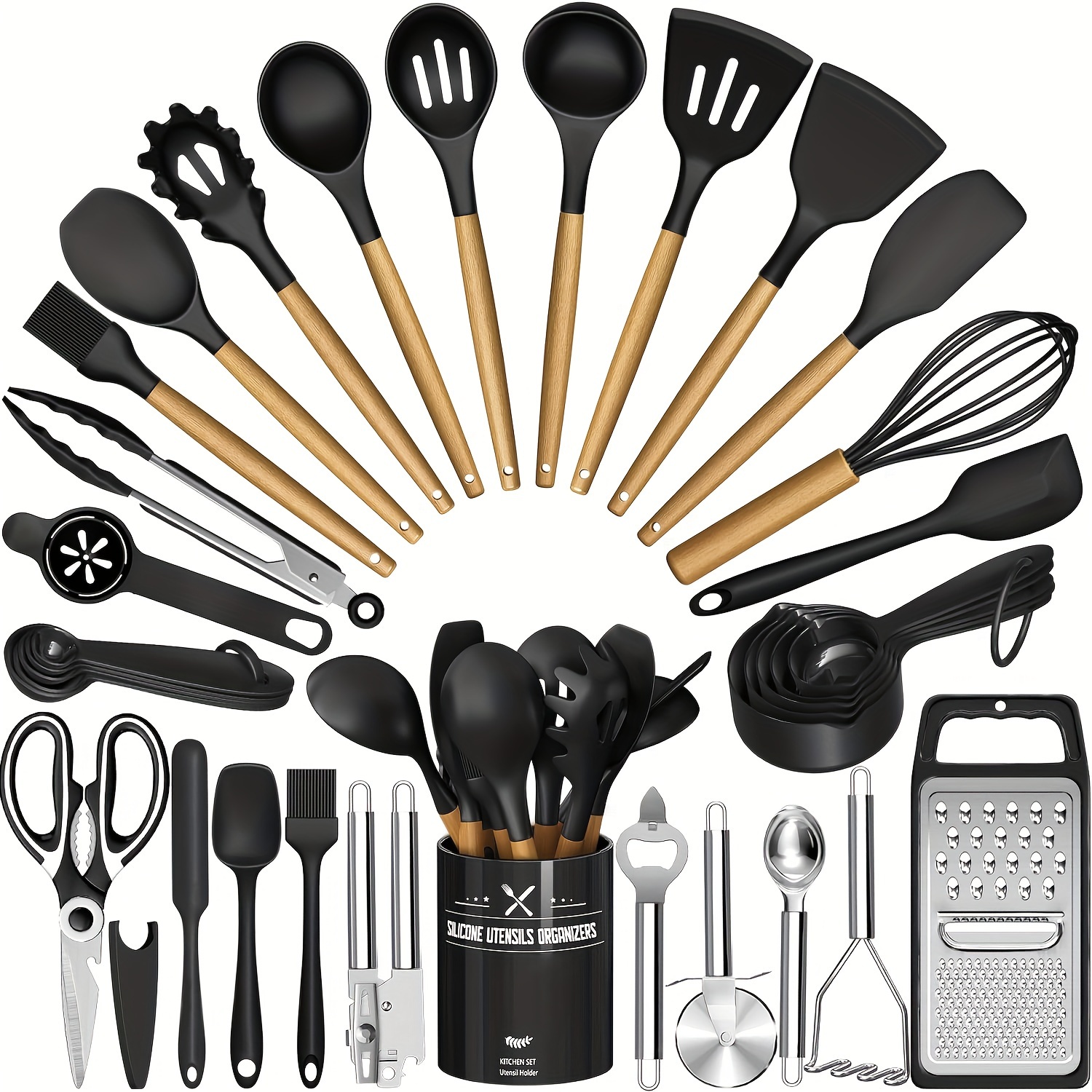 usKitchen Utensils Set- 34pcs  – обзор и цена Kitchen Gadgets In China