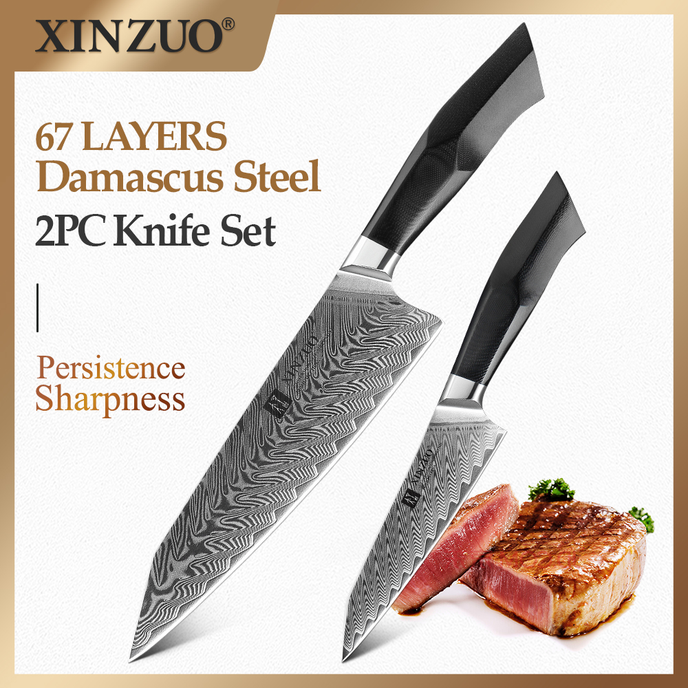 XINZUO 2PCS Kitchen Knives Set – обзор и цена Kitchen Gadgets For Chefs