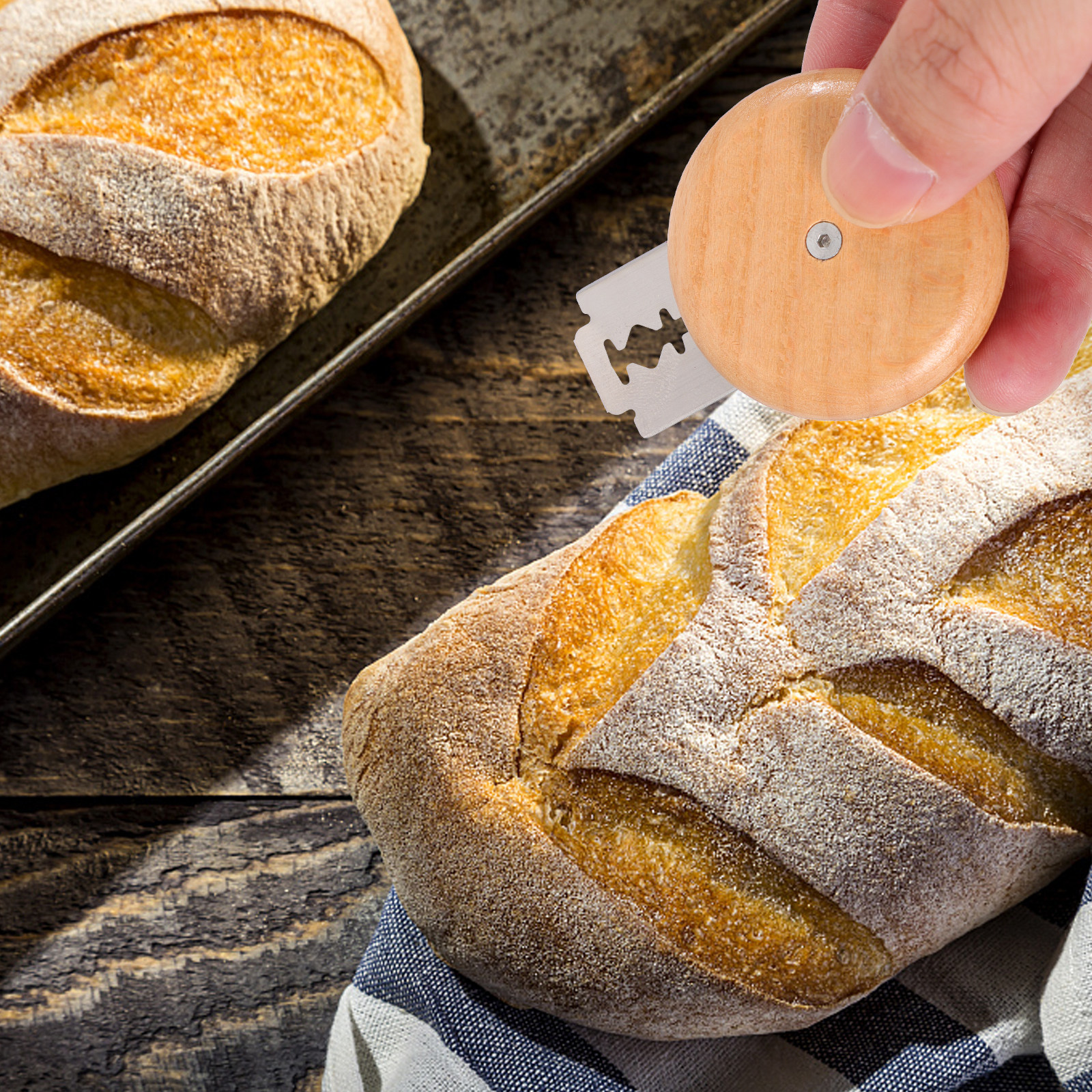 Bread Knife Set Wood Slicer St – обзор и цена Kitchen Gadgets Set
